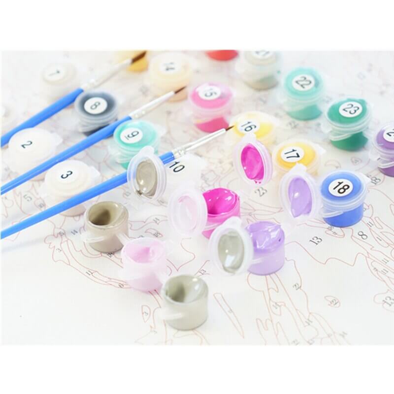 Stavebnice Green Tree Paint By Numbers