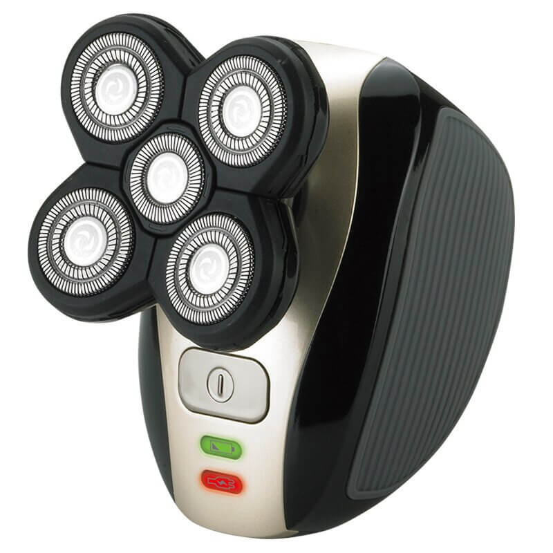 Elektrický holicí strojek s 5 hlavicemi