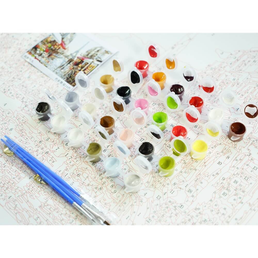 Stavebnice Green Tree Paint By Numbers