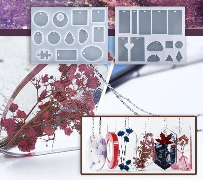 Sada forem na výrobu pryskyřice pro kutily