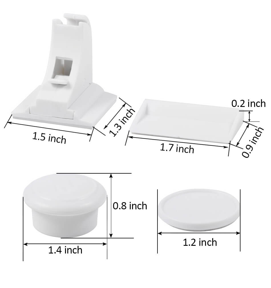 Samolepicí dětský magnetický zámek