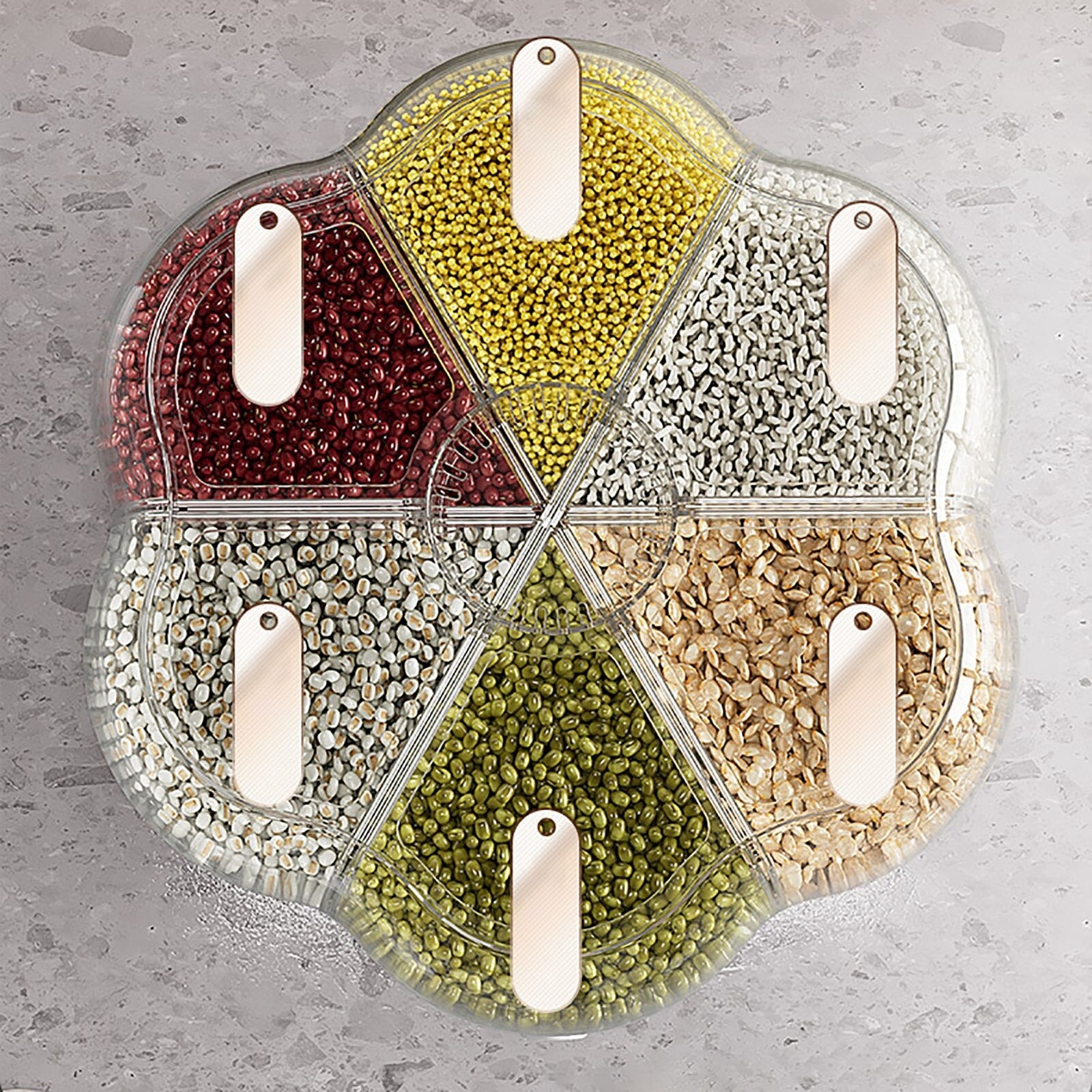 Otočný dávkovač suchých potravin