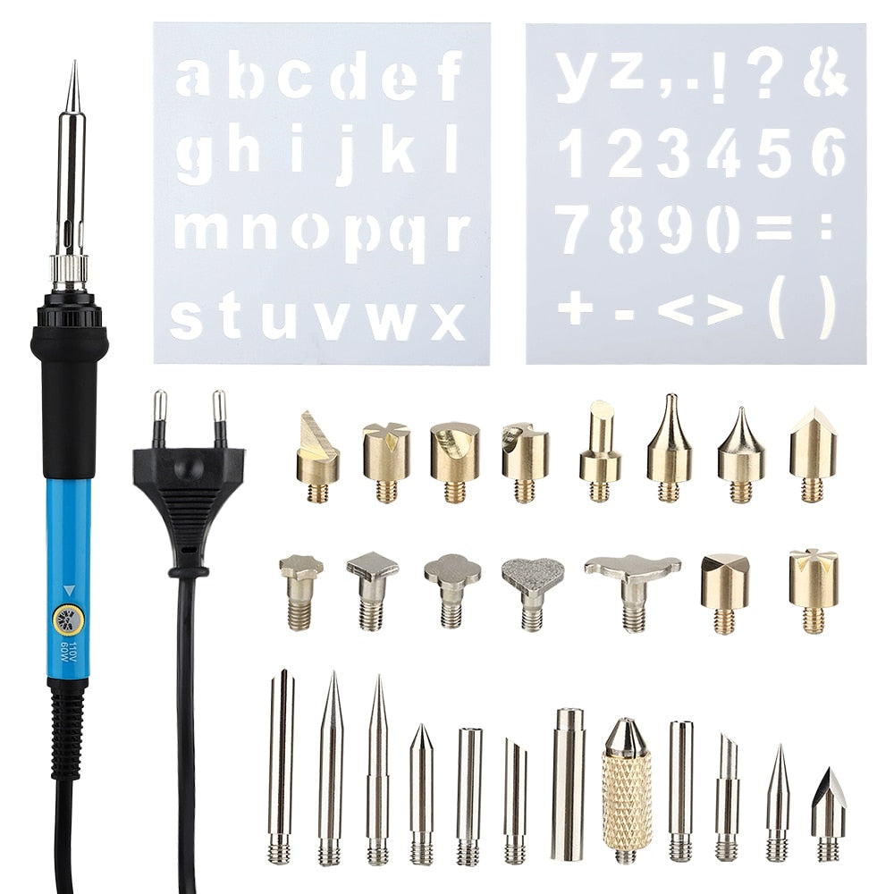 Sada na vypalování dřeva Pyrography Kit