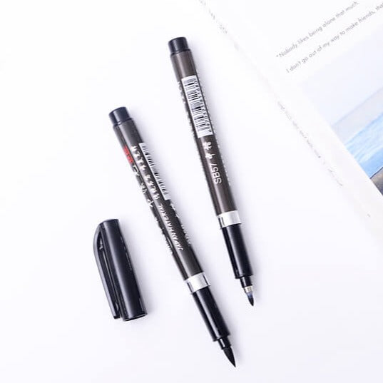 Kaligrafická tužka se štětcem