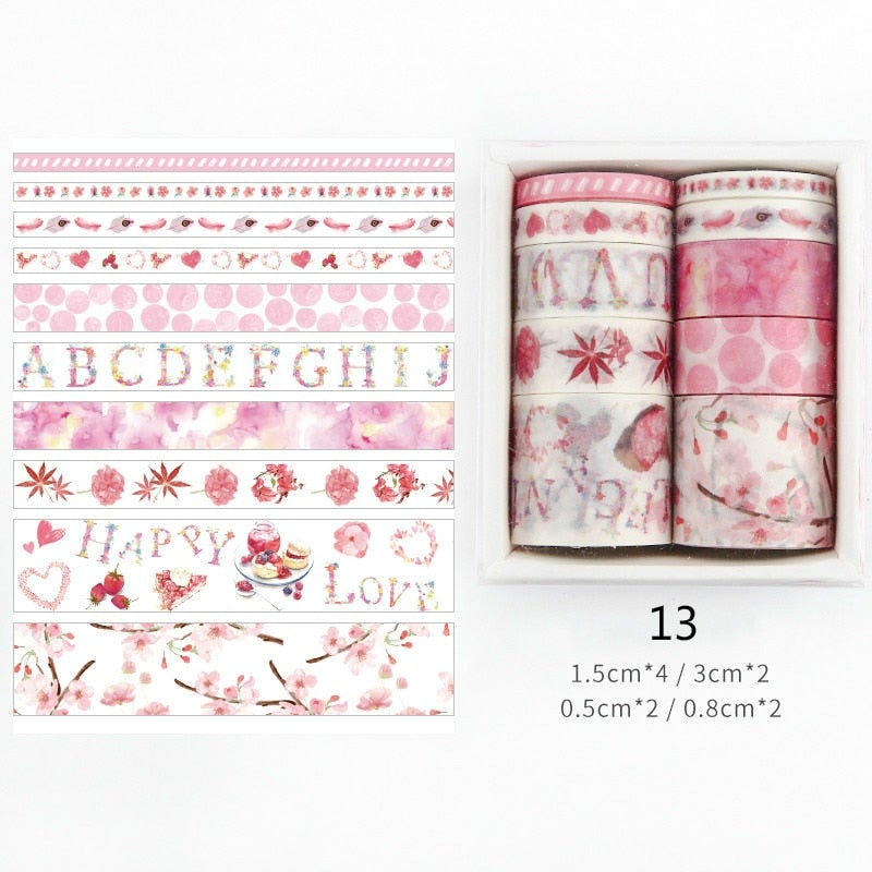 Sady dekorativních Washi Tape