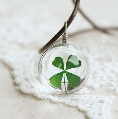 Náhrdelník ze čtyřlístku