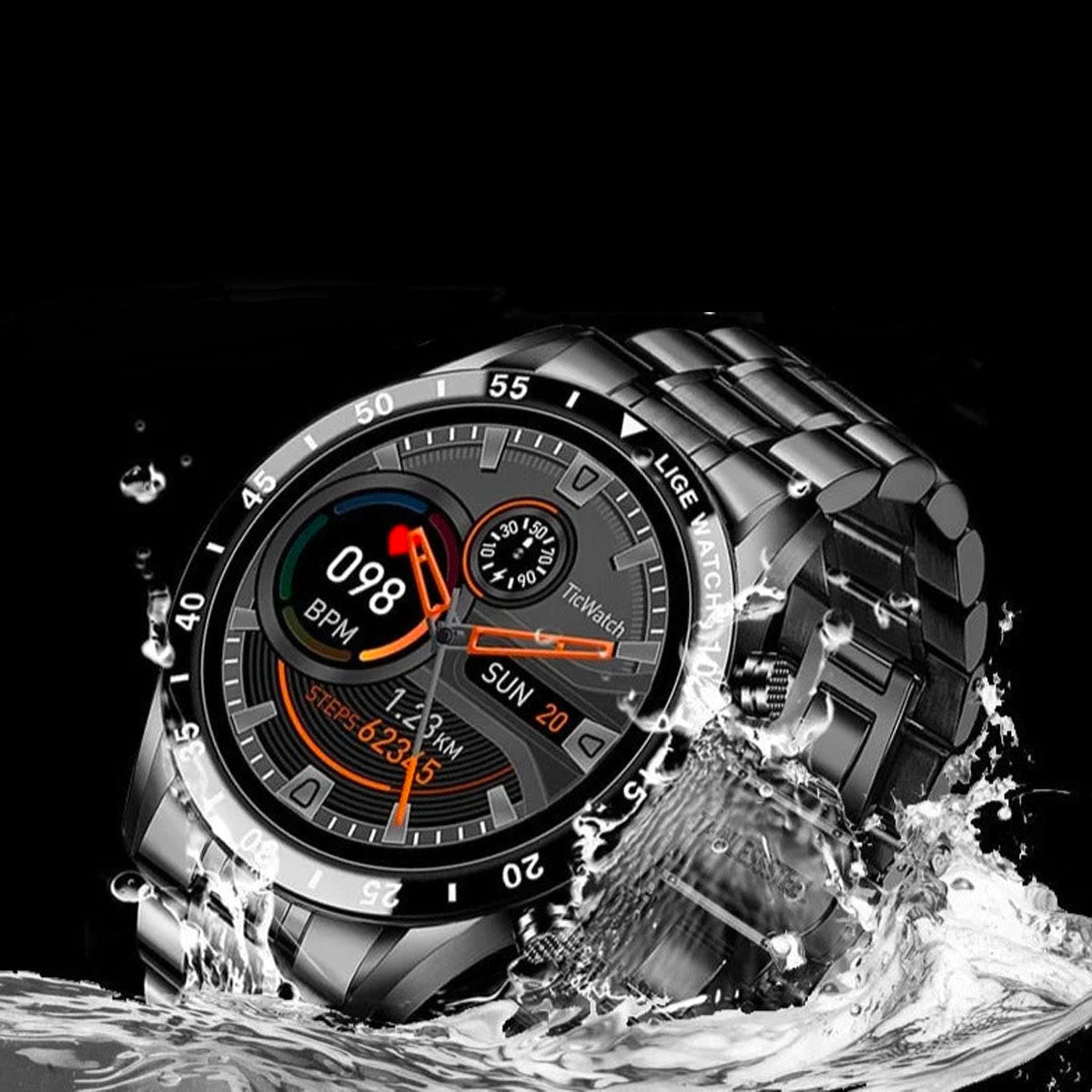 Luxusní chytré hodinky pro muže