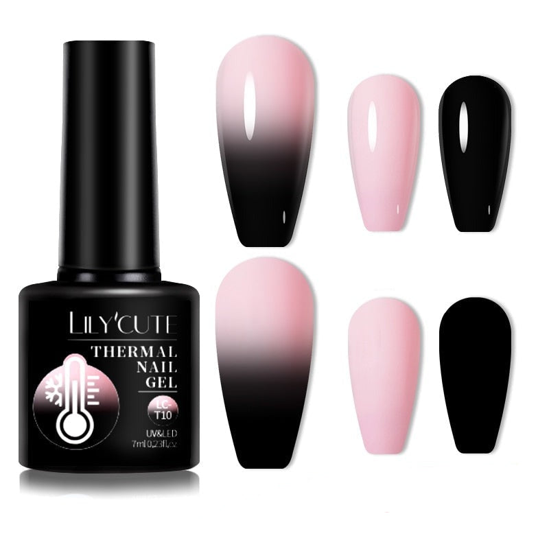 Lak na nehty měnící barvu