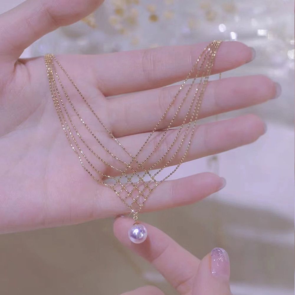 Nadčasový perlový náhrdelník