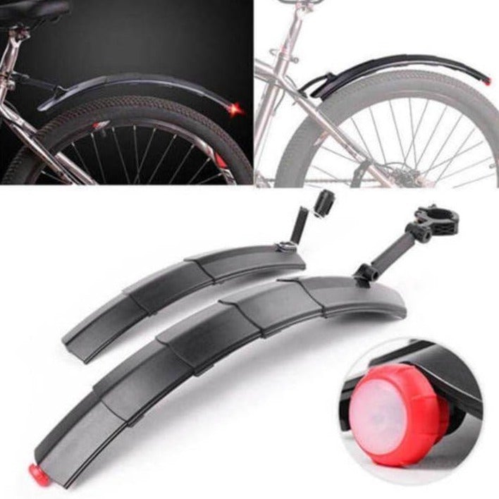 Zatahovací blatník na kolo