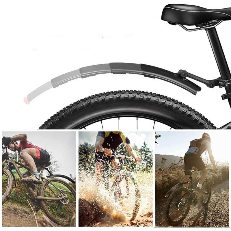 Zatahovací blatník na kolo