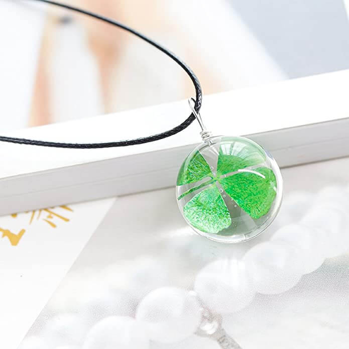 Náhrdelník ze čtyřlístku