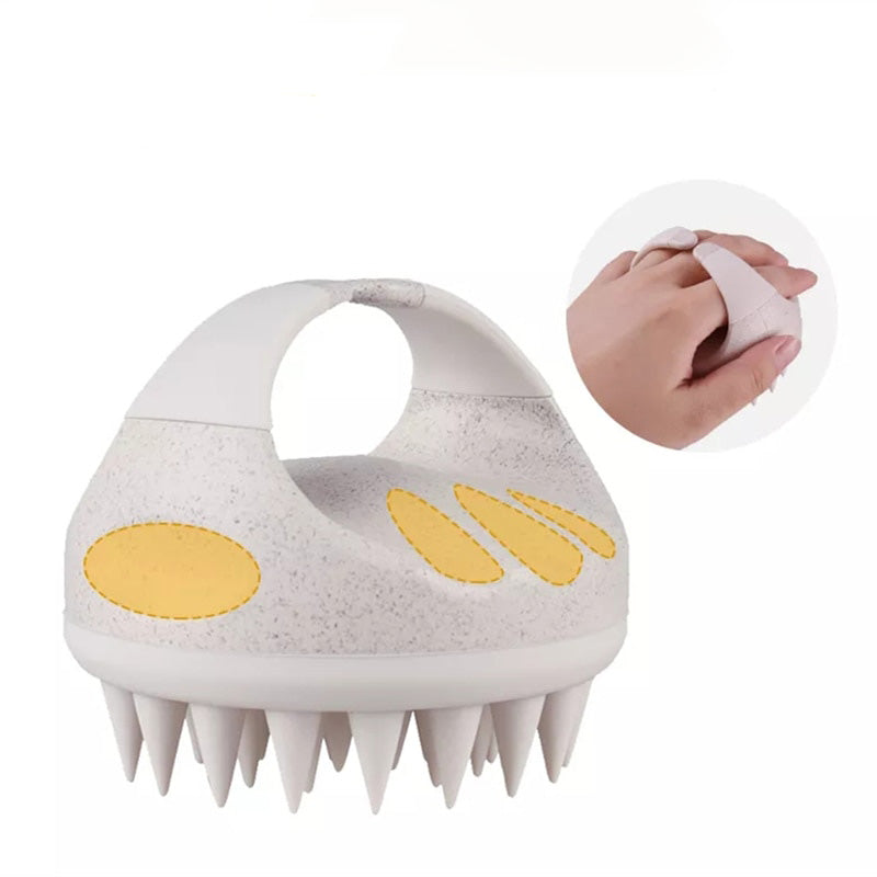 Kartáč na masáž pokožky hlavy