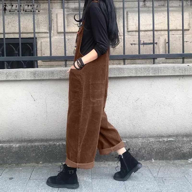 Dámský manšestrový overal