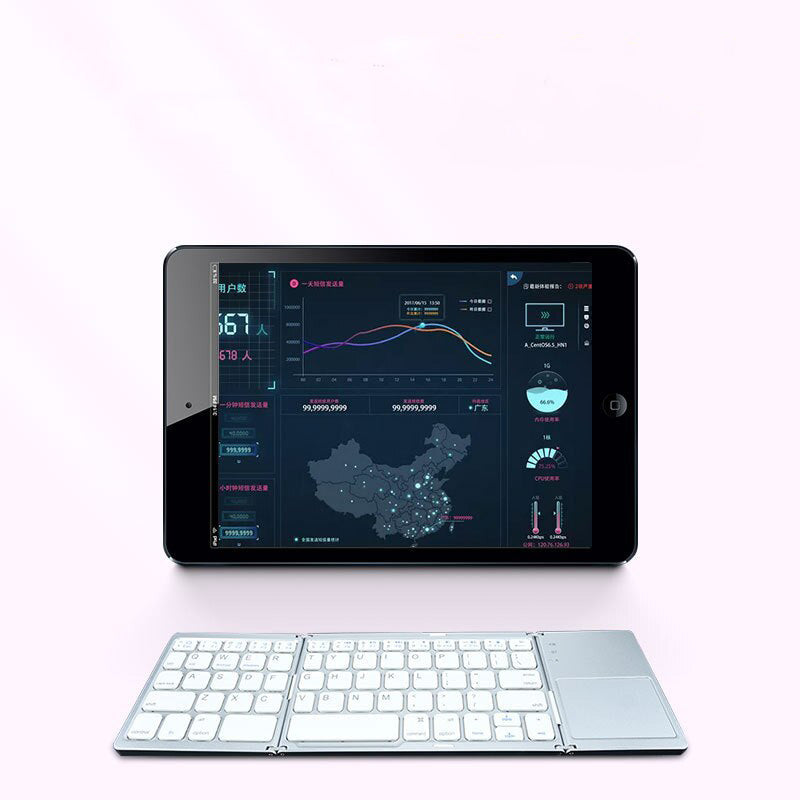 Bezdrátová skládací klávesnice