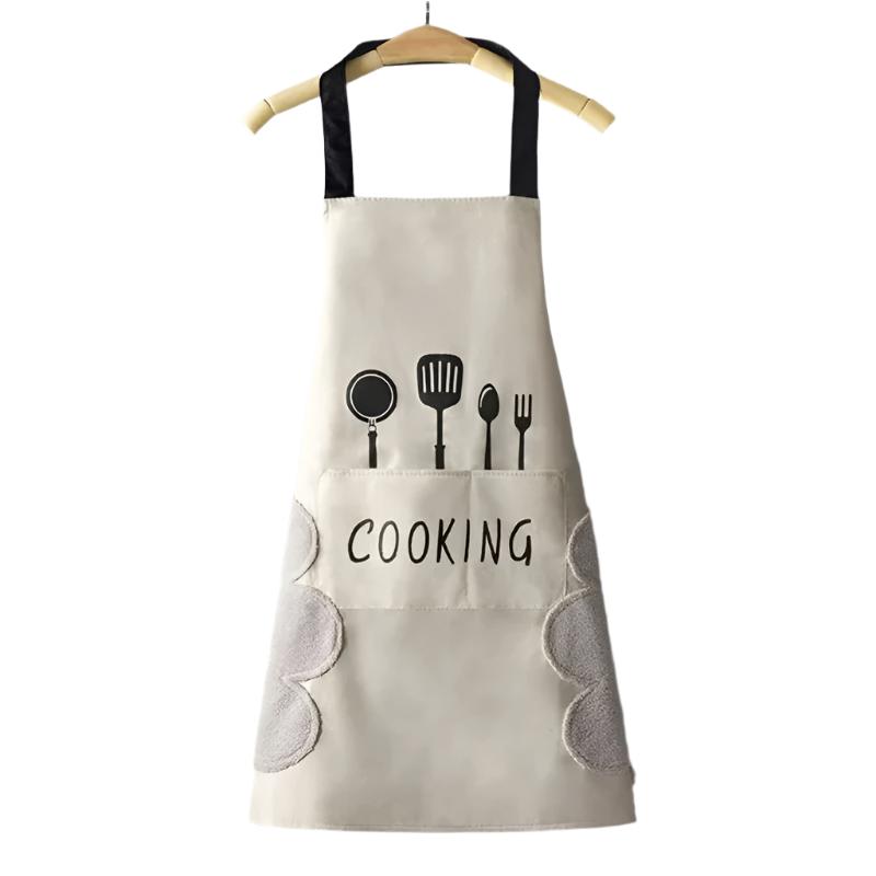 Zástěra odpuzující nečistoty odolná proti olejům