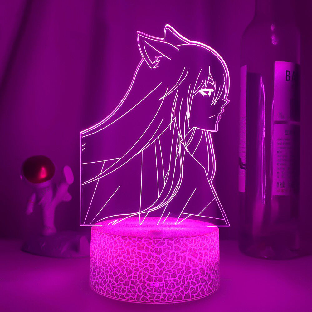 Akrylová stolní lampa