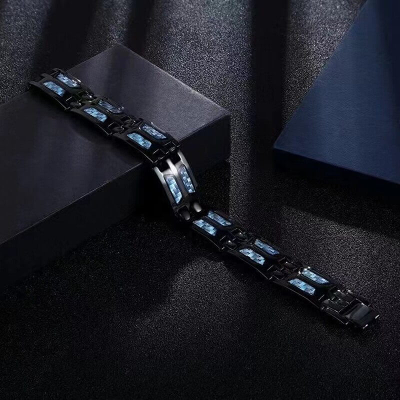 Magnetický ocelový náramek