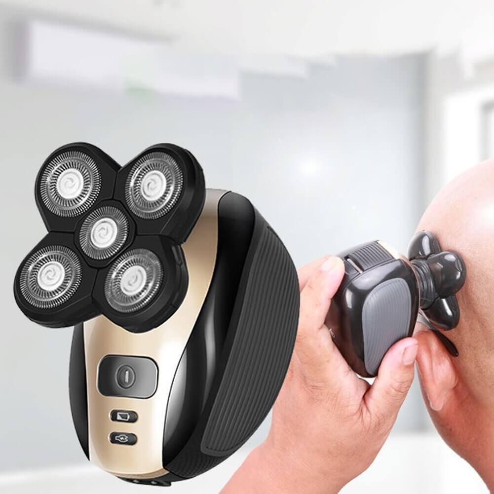 Elektrický holicí strojek s 5 hlavicemi