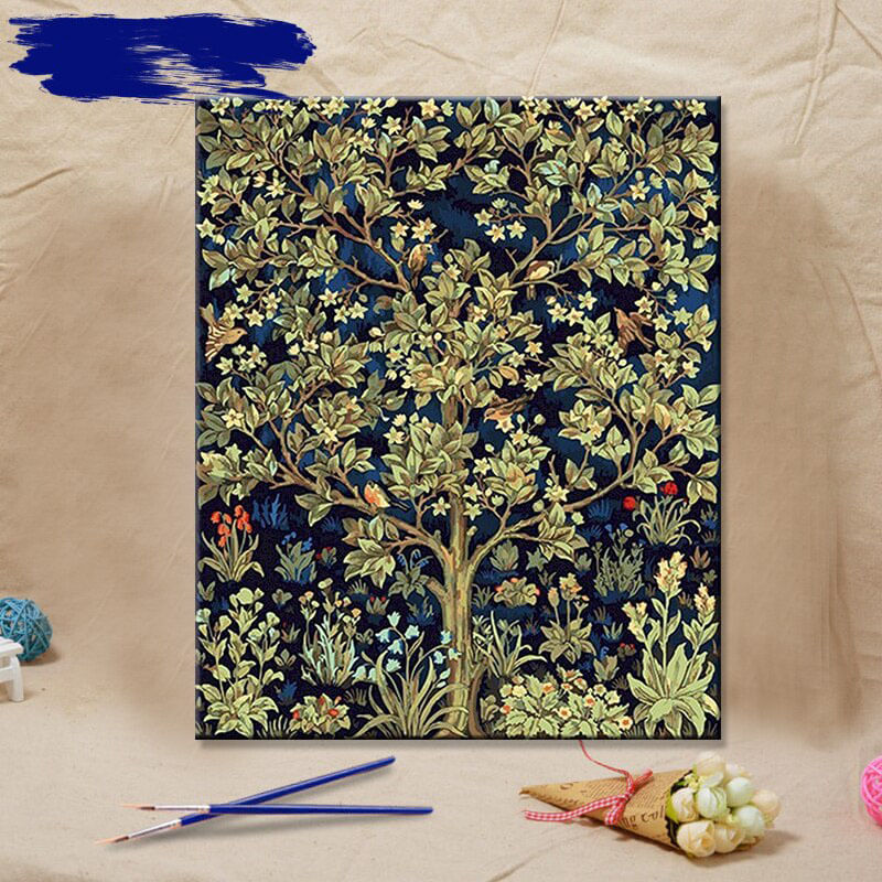 Stavebnice Green Tree Paint By Numbers