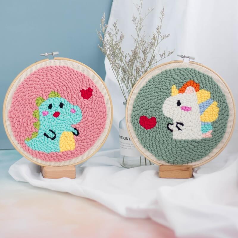 Vyšívací dírkovací jehla