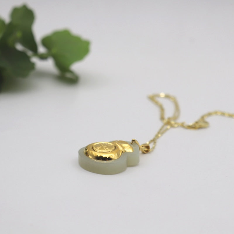 Nefritová taška na peníze na zavěšení