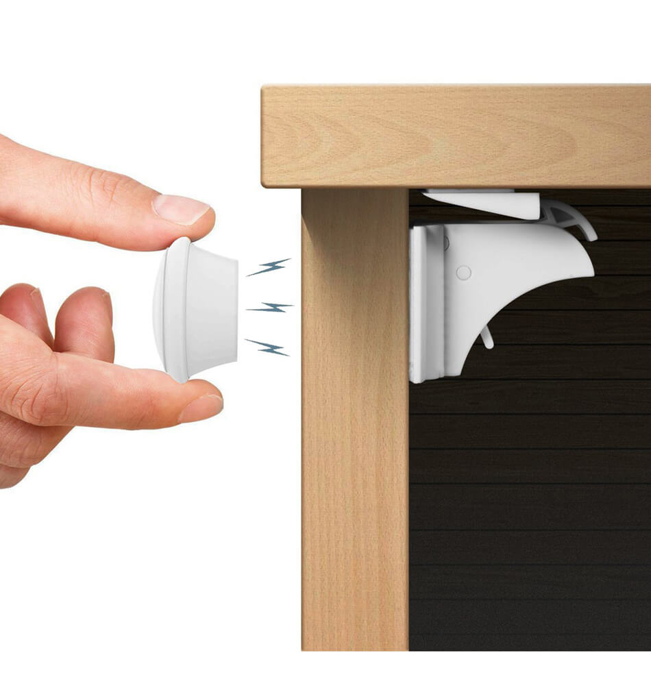 Samolepicí dětský magnetický zámek