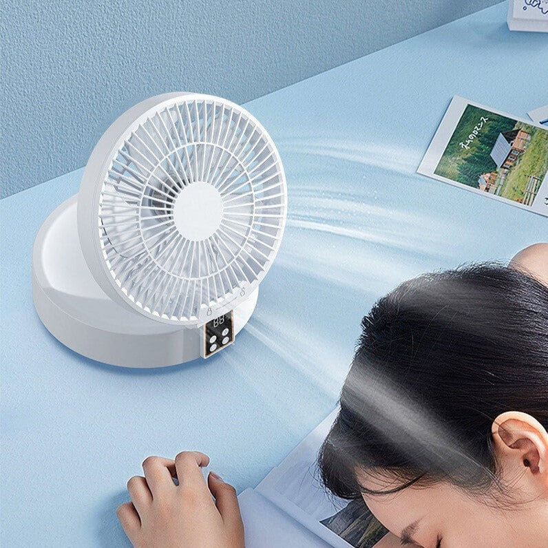 Skládací chladicí ventilátor 2 v 1