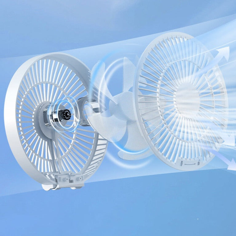 Skládací chladicí ventilátor 2 v 1