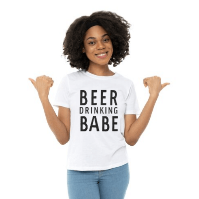 Pivo pije Babe Tee