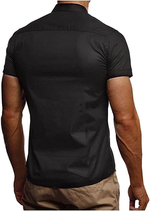 Pánská polokošile s knoflíkem