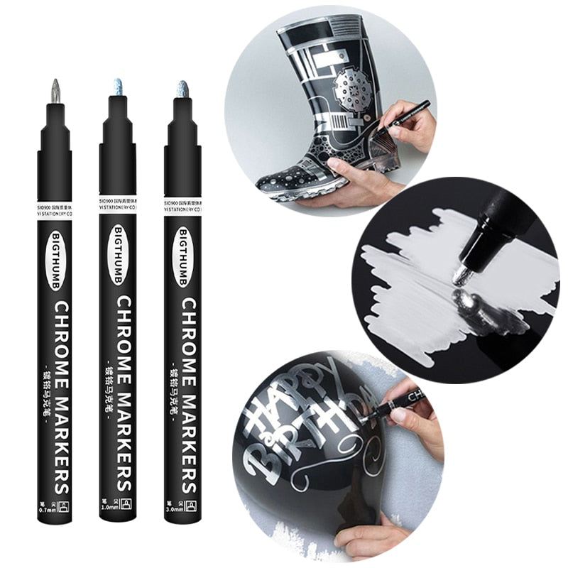 Plovoucí zrcadlo Chrome Marker