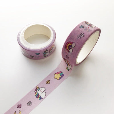 Dekorativní Washi pásky Kawaii (sada 5 kusů)