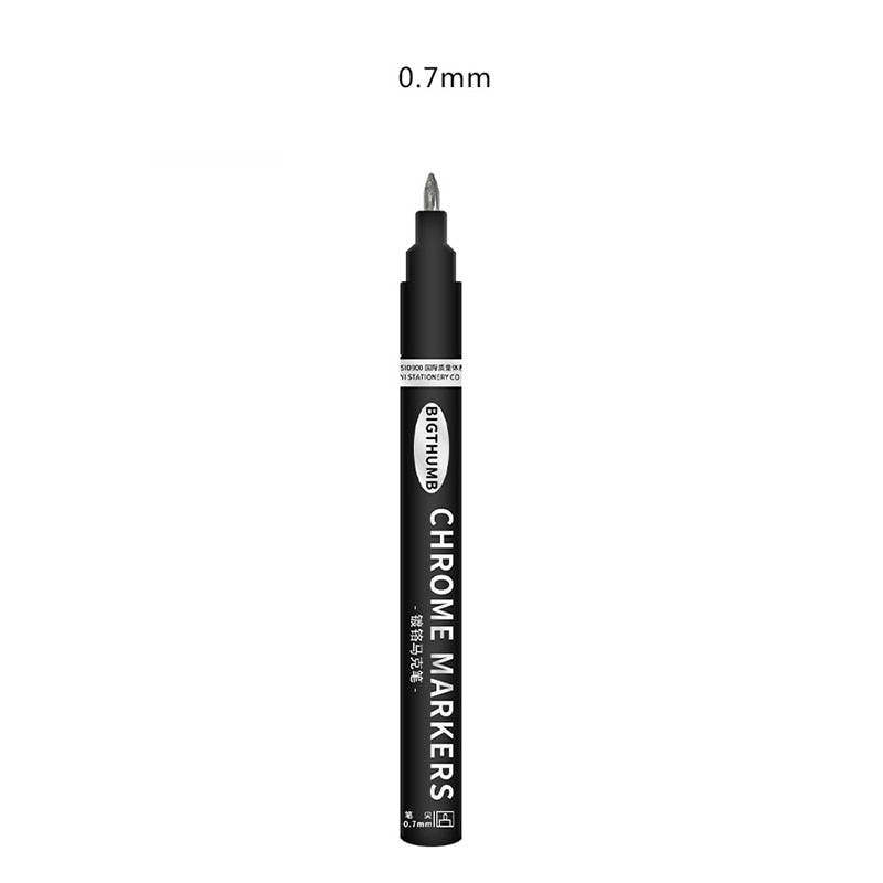 Plovoucí zrcadlo Chrome Marker