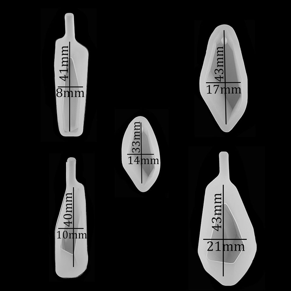 DIY ručně vyrobená forma na křišťálové lepidlo