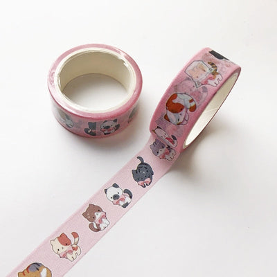 Dekorativní Washi pásky Kawaii (sada 5 kusů)