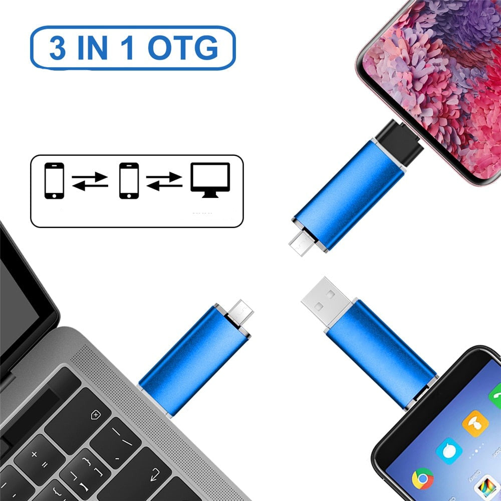USB flash disk na cestách