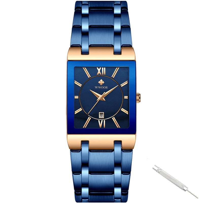 Luxusní čtvercové hodinky