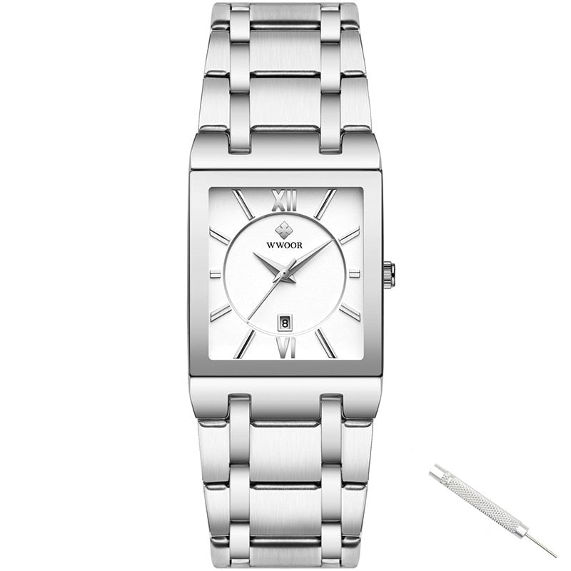 Luxusní čtvercové hodinky