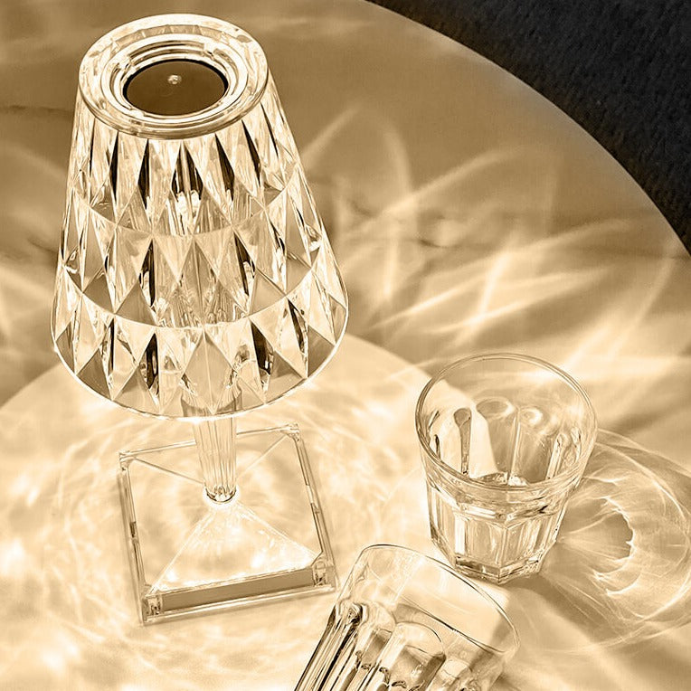 Křišťálová noční lampička
