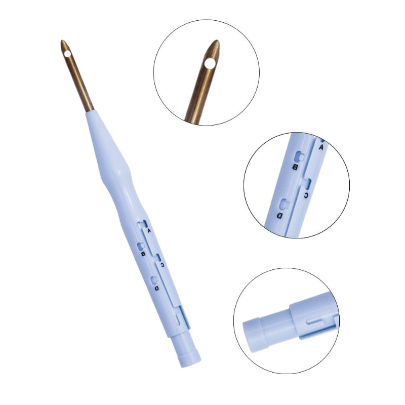 Vyšívací dírkovací jehla