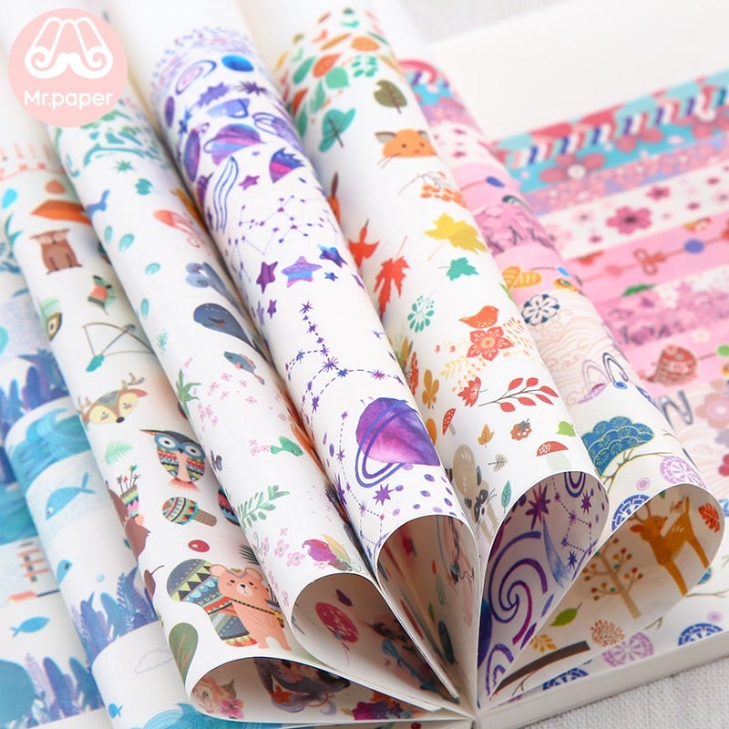 Sady dekorativních Washi Tape