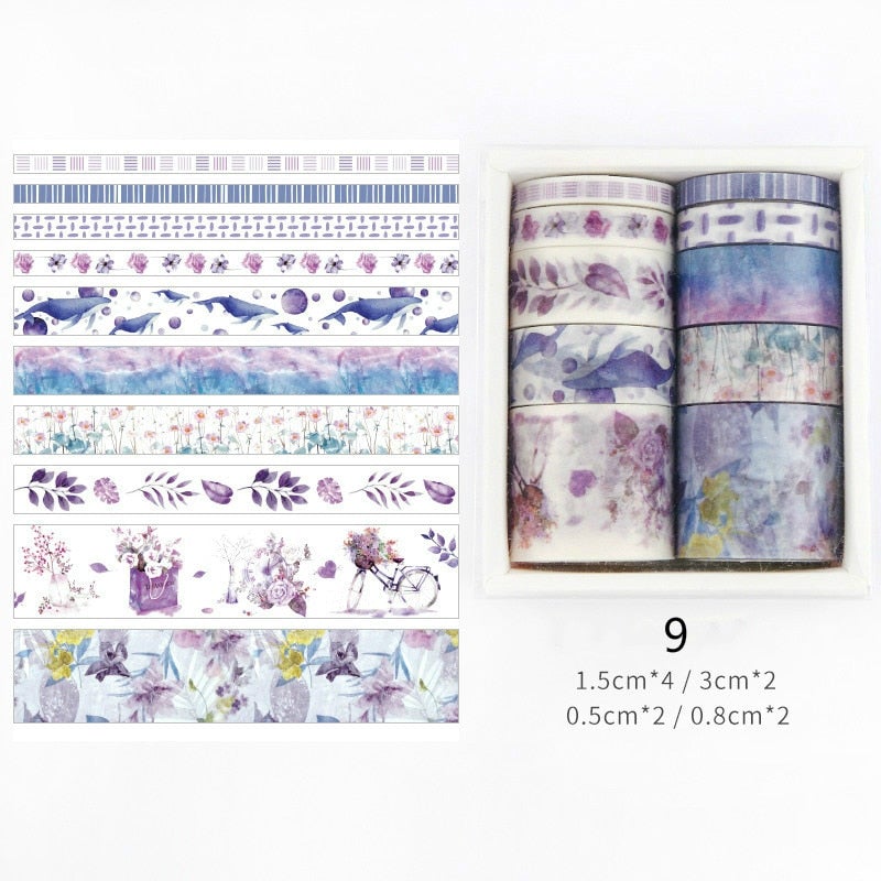 Sady dekorativních Washi Tape