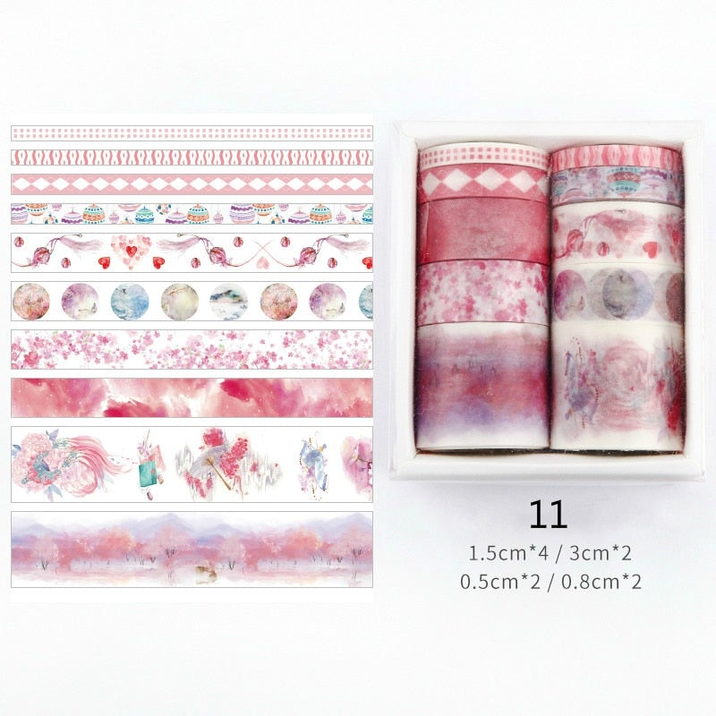 Sady dekorativních Washi Tape