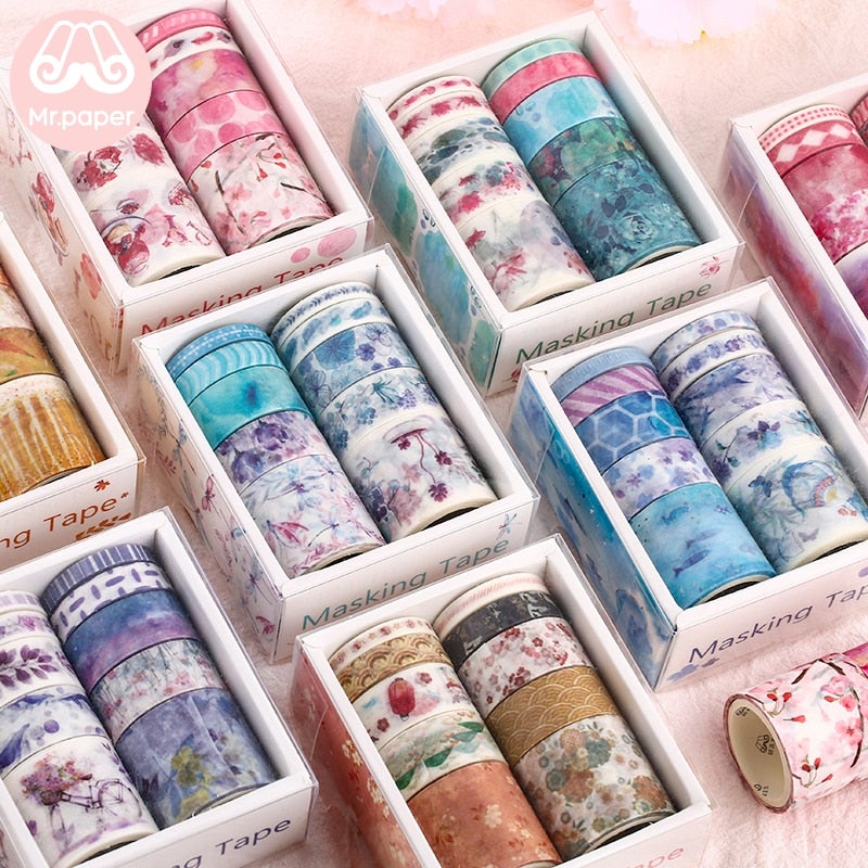 Sady dekorativních Washi Tape