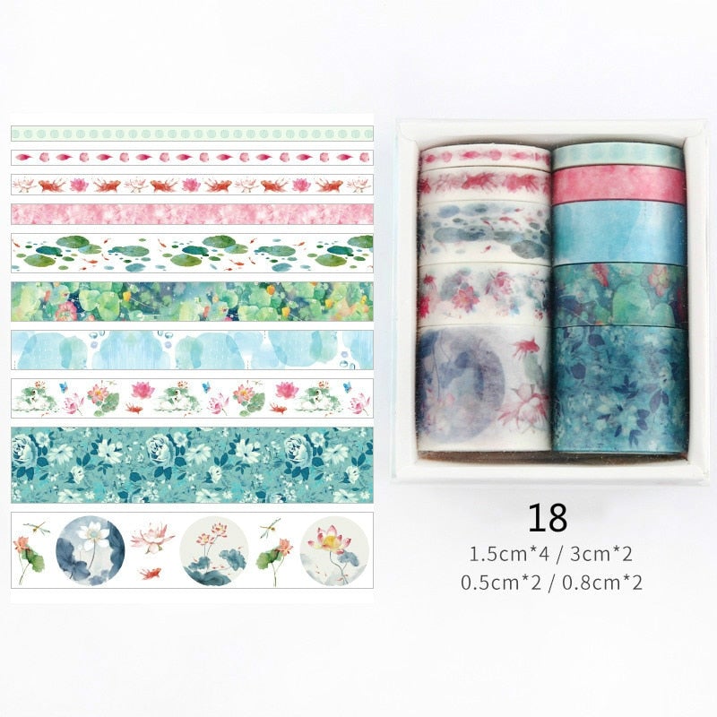 Sady dekorativních Washi Tape