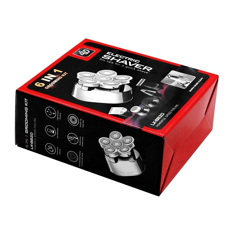 Elektrický holicí strojek 6 v 1