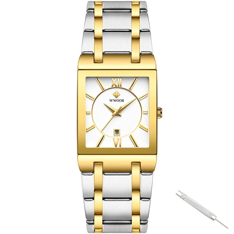 Luxusní čtvercové hodinky