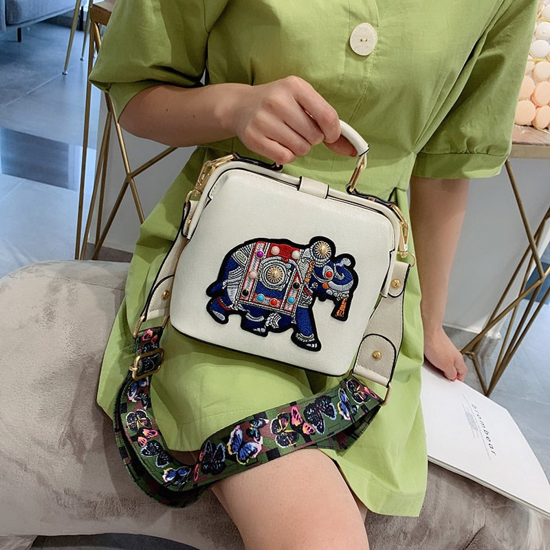 Mandala Výšivka Bag