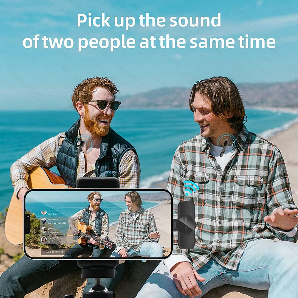 Bezdrátový lavalier mini mikrofon